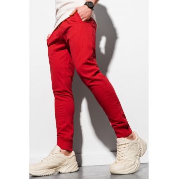 Pantaloni sport conici cu buzunare oblice