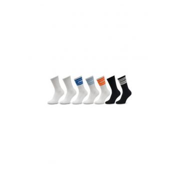 Set de 7 perechi de sosete inalte barbati barbati  12270245 - Textil - One-Size INTL - Multicolor