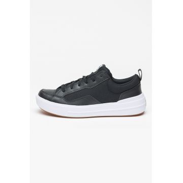Tenisi din piele ecologica cu insertii din material textil Chuck Taylor All Star