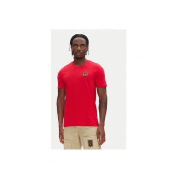 Tricou barbati  251TS2391J592 - Bumbac - Rosu