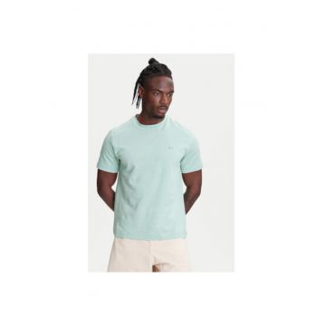 Tricou barbati  3M4WU1088 - Bumbac - XS INTL - Verde