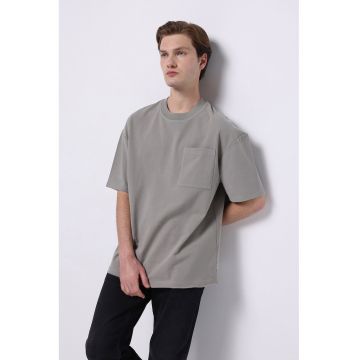 Tricou supradimensionat de bumbac