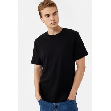 Tricou uni de bumbac
