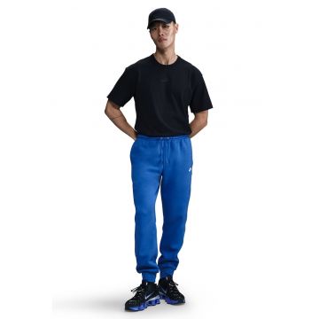 Pantaloni de trening cu logo si snur