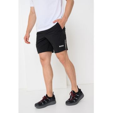 Pantaloni sport scurti cu talie elastica