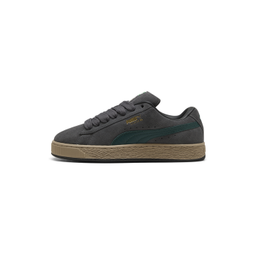Pantofi sport din piele intoarsa cu insertii de piele