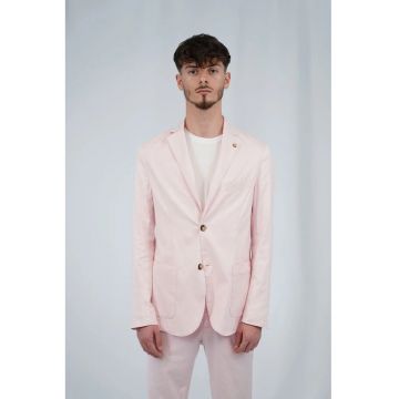 Sacou fara dublura - de vara cu buzunare aplicate