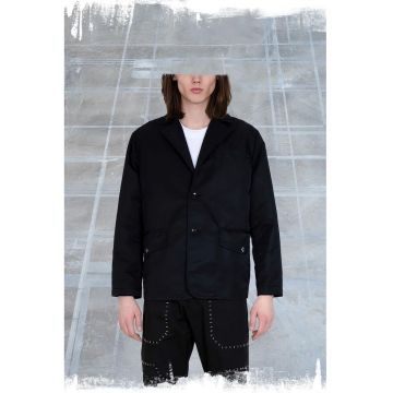 Sacou regular fit - cu buzunare frontale