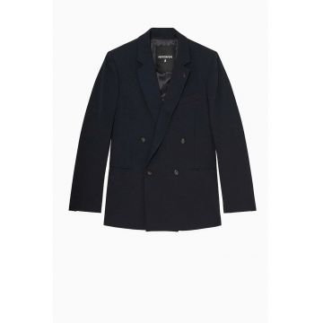 Sacou regular fit cu inchidere la doua randuri de nasturi PP3