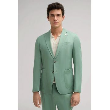 Sacou regular fit cu inchidere la un singur rand de nasturi JP5