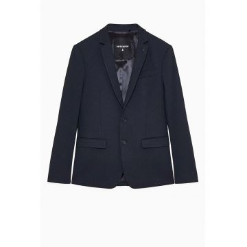 Sacou regular fit cu inchidere la un singur rand de nasturi PP3