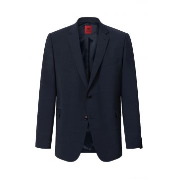 Sacou regular fit cu inchidere la un singur rand de nasturi STR1