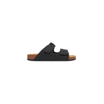 Slapi barbati  12257218 - Piele ecologica - Negru