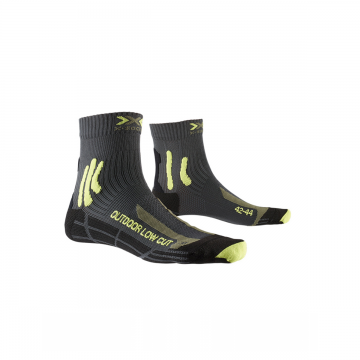 Sosete Unisex X-bionic Trek Outdoor Low Cut Anthracite-lime