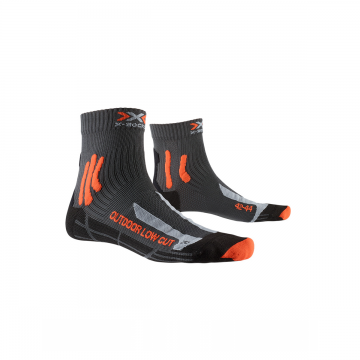 Sosete Unisex X-bionic Trek Outdoor Low Cut Anthracite-orange
