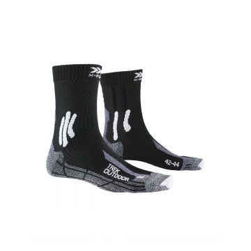 Sosete Unisex X-bionic Trek Outdoor Opal Black-dolomite Grey Melange