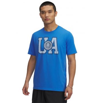 Tricou din amestec de bumbac cu imprimeu logo College