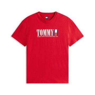 Tricou Tommy Hilfiger TJM REG TOMMY DNA FLAG TEEEXT