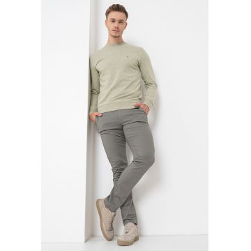 Bluza de trening din bumbac organic cu logo