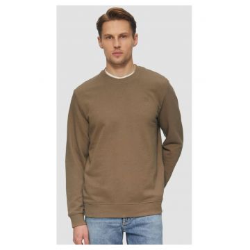 Bluza simpla barbati din amestec de bumbac si viscoza - Regular fit