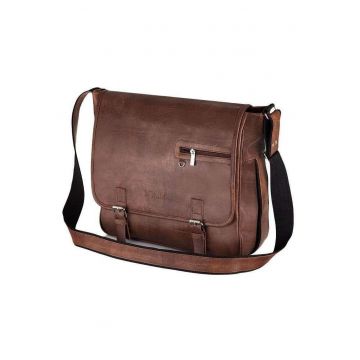 Geanta barbateasca casual de umar  S12 Maro Vintage