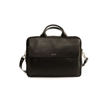 Geanta barbateasca din piele pentru laptop  SL30 Rothen