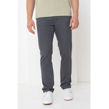 Pantaloni chino cu croiala dreapta Denton