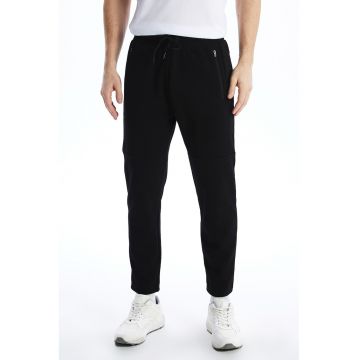 Pantaloni de trening cu buzunare cu fermoar