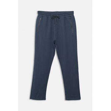 Pantaloni de trening cu buzunare cu fermoar