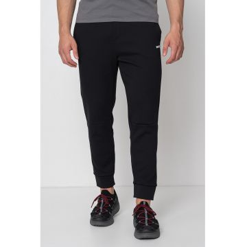 Pantaloni de trening din amestec de bumbac cu snur