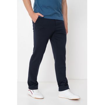 Pantaloni slim fit cu talie medie