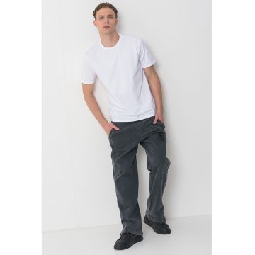 Pantaloni uni drepti
