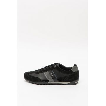 Pantofi sport cu garnituri din piele intoarsa Wells
