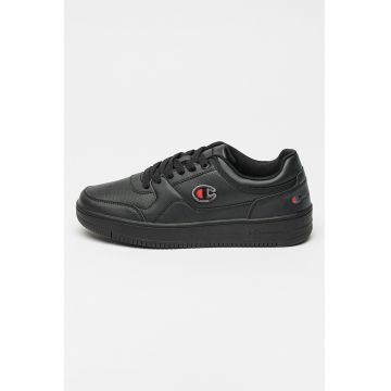 Pantofi sport din piele ecologica cu logo discret