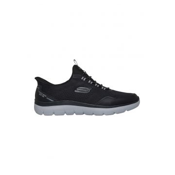 Pantofi sport slip-ins din plasa cu logo Summits-Top Rate