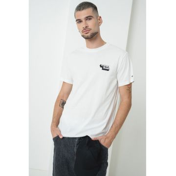 Tricou slim fit de bumbac