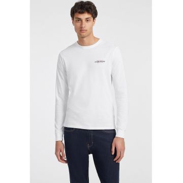 Bluza cu detaliu logo si maneci lungi