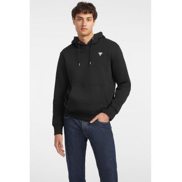 Hanorac slim fit cu buzunar kangaroo