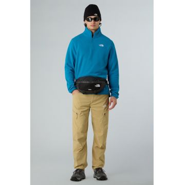 Hanorac din material fleece cu fenta scurta cu fermoar pentru trekking Glacier