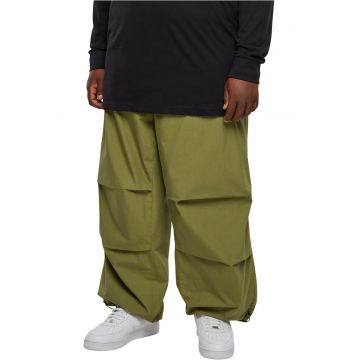 Pantaloni ampli cu snur pe glena