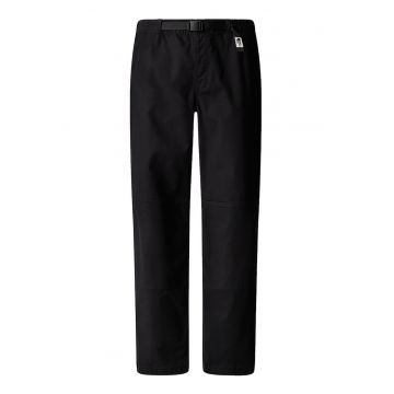 Pantaloni drepti cu curea in talie