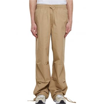 Pantaloni relaxed fit cu snur in talie