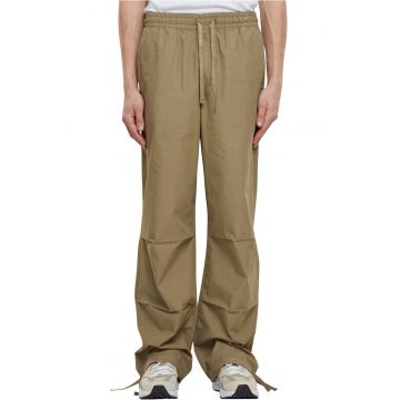 Pantaloni relaxed fit cu snur in talie