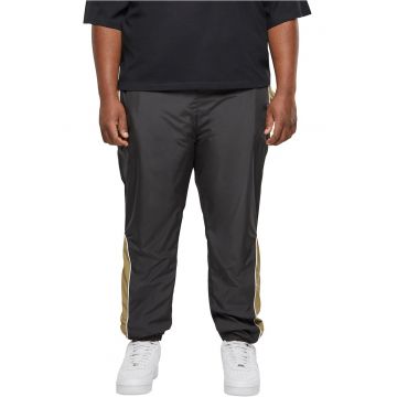 Pantaloni sport cu segmente contrastante