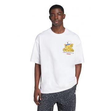 Tricou de bumbac cu model grafic