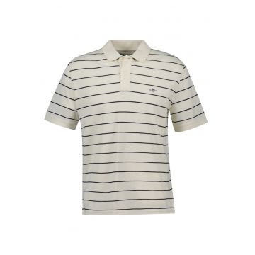 Tricou polo cu model in dungi