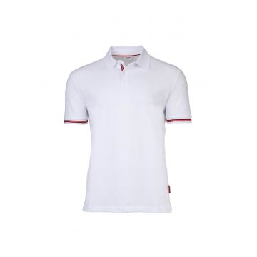 Tricou polo cu model texturat