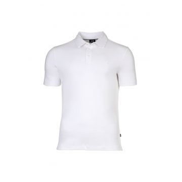 Tricou polo uni de bumbac organic Preston