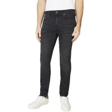 Blugi skinny cu design 5 buzunare