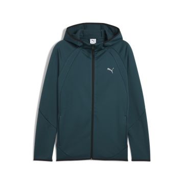 Bluza cu fermoar Puma EVOSTRIPE Warm FZ Hoodie